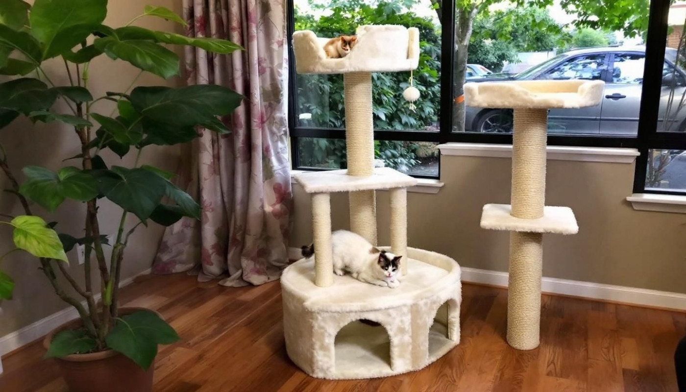 Comment choisir un arbre à chat adapté aux grands félins ?
